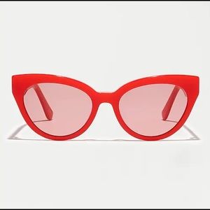J.Crew red sun glasses
